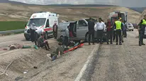 Sivas’ta Bayram Yolculuğunda Feci Kaza