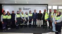 Bayram Öncesi Adem Uzun Belediye Personeliyle Bayramlaştı