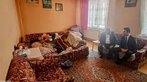 Kaymakam Mahmut Fazıl Yıldız’dan Nurettin Güney’e Geçmiş Olsun Ziyareti