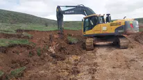 Şarkışla Kırsalında Toprak Kaymasına Hızlı Müdahale