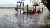 Sivas’ta Baraj Doldu, Göl Kenarı Su Altında Kaldı