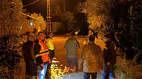 Kaymakam Yıldız, Yağıştan Etkilenen Köy Yollarında İncelemelerde Bulundu