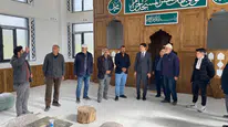 Ulaş’ta Kazanpınar Köyü Camii İnşaatında Son Aşamaya Gelindi