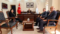 Tapu ve Kadastro 20. Bölge Müdürü Suzi Güzel’den Akıncılar Kaymakamlığı’na Ziyaret