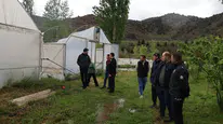 Kaymakam Kukuş Zarar Gören Tarım Arazilerini İnceledi