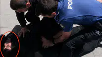 Kaçan Saldırganın Yakalandığı Anlar Kameraya Yansıdı