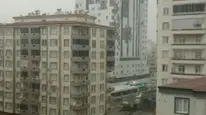 Gaziantep’te fırtına ve sağanak: Hastane zarar gördü
