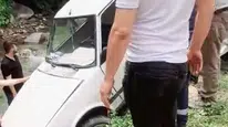 Yahyalı’da Korkunç Kaza! Uçuruma Yuvarlanan Otomobil Suyun İçine Gömüldü!