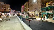 Atatürk Caddesi’nde Asfalt Çalışmaları Başladı