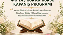 Gemerek’te 4-6 Yaş Kur’an Kursu Kapanış Programı Düzenleniyor