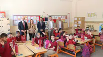Sivas İl Millî Eğitim Müdürü Fatih Erdoğan Olukman Köyü’nde Okul Ziyaretinde Bulundu
