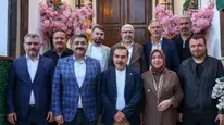 AK Parti Heyetinden Sivas Gazeteciler Cemiyeti’ne Tebrik Ziyareti