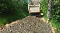Suşehri’nde Yol Bakım Çalışması Yapıldı
