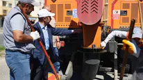 Şarkışla Belediyesi'nden 2.4 Milyonluk Dev Yatırım: Asfalt Robotu İş Başında