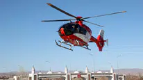 Sivas’tan Kalkan Helikopter Hastaya Umut Oldu