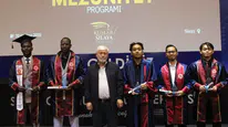 Sivas’ta uluslararası öğrenciler için mezuniyet programı düzenlendi