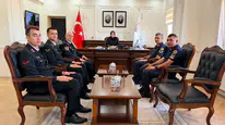 Jandarma Teşkilatının 187. Kuruluş Yılında Kaymakam Yücel'e Ziyaret