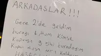 Sivas'ta Çardakta İlginç "Rezervasyon" Notu Görenleri Gülümsetti