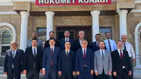 Sivas Milletvekili Ahmet Özyürek'ten Kaymakam Özkan'a Nezaket Ziyareti