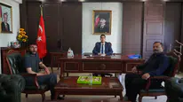 Kangal Kaymakamı Muhammed Yiğit Yıldırım'a Hayırlı Olsun Ziyaretleri Sürüyor