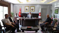 Koyulhisar'da Kaymakamlığa Tebrik Ziyareti Gerçekleştirildi