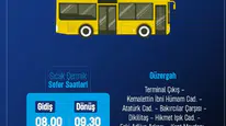 İşte Sıcak Çermik Otobüs Seferleri