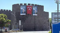 Diyarbakır Surlarında Hareketli Dakikalar! Görenler Durup Bir Daha Baktı