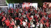Sivas'ta 15 Temmuz Şehitleri İçin Yürüyüş Düzenlendi