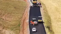 Sivas'ta İlbeyli Bölgesine Müjde! 150 Milyonluk Dev Yol Hizmete Açıl...