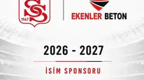 Ekenler Beton, 2026-2027 Sezonunda Sivasspor'un İsim Sponsoru Oldu