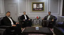 Koyulhisar Cumhuriyet Savcılarından Kaymakam Yıldız'a Hayırlı Olsun Ziyareti