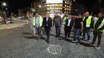 Atatürk Caddesi Yenileniyor: Çalışmalar Aralıksız Sürüyor