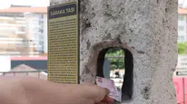 Sivas'taki Tarihi Sadaka Taşı Unutulmaya Yüz Tutuyor