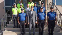 Kangal Kaymakamı Yıldırım'dan İlçe Emniyet Müdürlüğü'ne Ziyaret