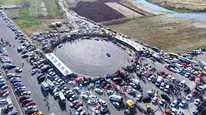 Sivas’ta Drift Festivali Renkli Görüntülere Sahne Oldu