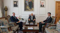 Akıncılar Kaymakamı ve Belediye Başkanı Vali Şimşek’i Ziyaret Etti