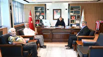AK Parti İmranlı İlçe Başkanı Ferhat Yurttaş’tan DSİ 19. Bölge Müdürü Zafer Aslan’a Ziyaret