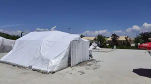 Sıcak Çermik'te Çadır Sezonu Resmen Başladı