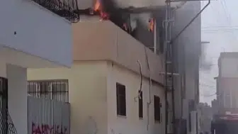 Adana Seyhan’da Aile Sağlığı Merkezinde Yangın Paniği: Jeneratör Alev Aldı