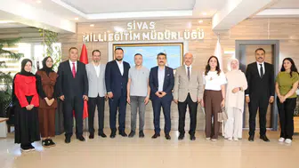 Sivas’ta Millî Eğitim Müdürü Fatih Erdoğan’a Ziyaretler