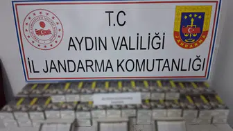 İzmir'den Aydın'a Kaçak Sigara Sevkiyatına Jandarma Engeli