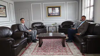 Akıncılar Kaymakamı Faruk Karababa’dan Koyulhisar Kaymakamı Yunus Emre Yıldız’a Ziyaret
