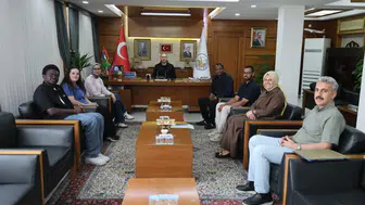 Sivas Belediyesi’nde Stajlarını Tamamlayan Uluslararası Öğrencilere Sertifika