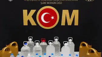 Edirne Emniyeti'nden Kaçak İçki Darbesi: 1 Şüpheli Gözaltında