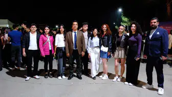 Rektör Şengönül, Gençlik Festivali Alanında Öğrencilerle Buluştu