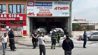 Sivas'ta Toptancılar Sitesinde Patlama