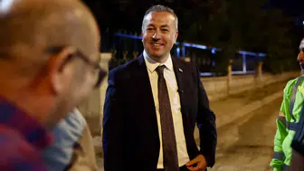 Başkan Uzun, Kardeşler Mahallesi’ndeki Asfalt Çalışmasını Yerinde İnceledi