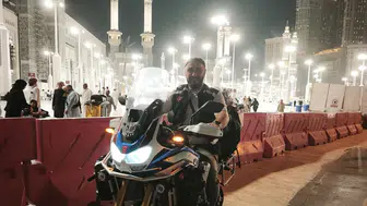 Samsun'dan Mekke'ye Motosikletle 7 Bin Kilometrelik Umre