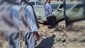 Siverek’te İki Araç Çarpıştı! Şans Eseri Yaralanan Olmadı