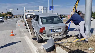 Çorum’da Kırmızı Işık İhlali Kazaya Neden Oldu: Ehliyete El Konuldu